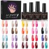 Limegirl Gel Nail Polish Set 60/40/24Colors Semi Permanent UV Led Gel Varnish Soak Off Nail Lacquers Base Top Coat - ZH241-1