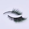 Newly Colorful Eyelashes Soft Mink Lashes Winged Thick Eyelash Handmade Curly Lashes Natural Long Lash For Eyelash Extension - M160-G