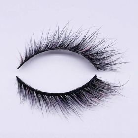 Newly Colorful Eyelashes Soft Mink Lashes Winged Thick Eyelash Handmade Curly Lashes Natural Long Lash For Eyelash Extension - M289-P