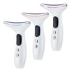 EMS Microcurrent Face Neck Beauty Device LED Photon Firming Rejuvenation Anti Wrinkle Thin Double Chin Skin Care Facial Massager - Black