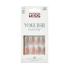 KISS Voguish Fantasy Medium Almond Glue-On Summer Nails, Green, 28 Pieces - KISS USA