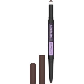 Maybelline Express Brow 2-In-1 Pencil and Powder Eyebrow Makeup, Deep Brown - Maybelline