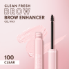 COVERGIRL Clean Fresh Brow Enhancer Gel Wax, Clear 100, 0.18 fl oz - COVERGIRL