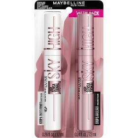 Maybelline Lash Sensational Sky High Mascara & Tinted Primer Kit, Blackest Black - Maybelline