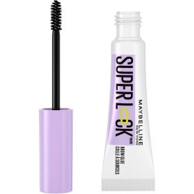 Maybelline Super Lock Brow Glue Clear Eyebrow Gel, Clear, 0.23 fl oz - Maybelline