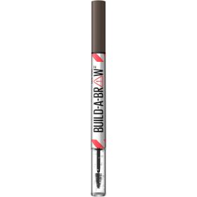 Maybelline Build A Brow 2-in-1 Eyebrow Pen and Sealing Gel, Black Brown - Maybelline