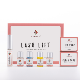 Dropshipping ICONSIGN Lash Lift Kit Lash Lifiting Eyelash Perming Kit Lash Curling Enhancer Eyes Makeup Can Do Your Logo - Same as Photos