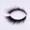 Newly Colorful Eyelashes Soft Mink Lashes Winged Thick Eyelash Handmade Curly Lashes Natural Long Lash For Eyelash Extension - M289-B