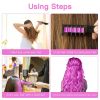 Multi-color Hair Chalk Comb Temporary DIY Hair Color Washable Hair Chalk For DIY Halloween Birthday Cosplay - 6 Pack Colorful