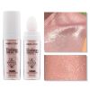 Fairy Dust Highlighting Powder - Full Body Pearlescent Glitter for Face and Eyes, Sparkling Halloween Body Glitter - Golden brown#03