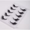 New 5Pairs High Quality Faux Eyelashes Handmade 3D Winged Natural Long Lashes Soft Cat Eye Fake Eyelash For Eye Makeup Wholesale - ZY19978-D289