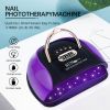 Nail Set Gel Nail Polish Set With UV LED Lamp Dryer Semi Permanent Gel Varnish Set Professional Nail Art Tools Kit Manicure Set - ZH282-1