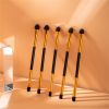 Double Head Makeup Brush Eye Shadow Stick Eye Shadow Brush Single Beauty Makeup Brush 5PCS - Golden