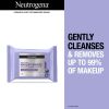 Neutrogena Makeup Remover Night Calming Wipes & Face Cleansing Towelettes, 25 Ct, 2 pack - Neutrogena